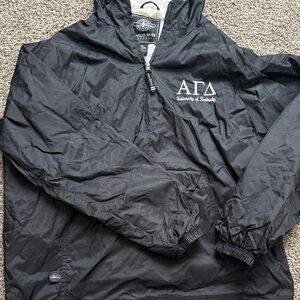 University of Kentucky Alpha Gamma Delta Charles River Black Rain Jacket